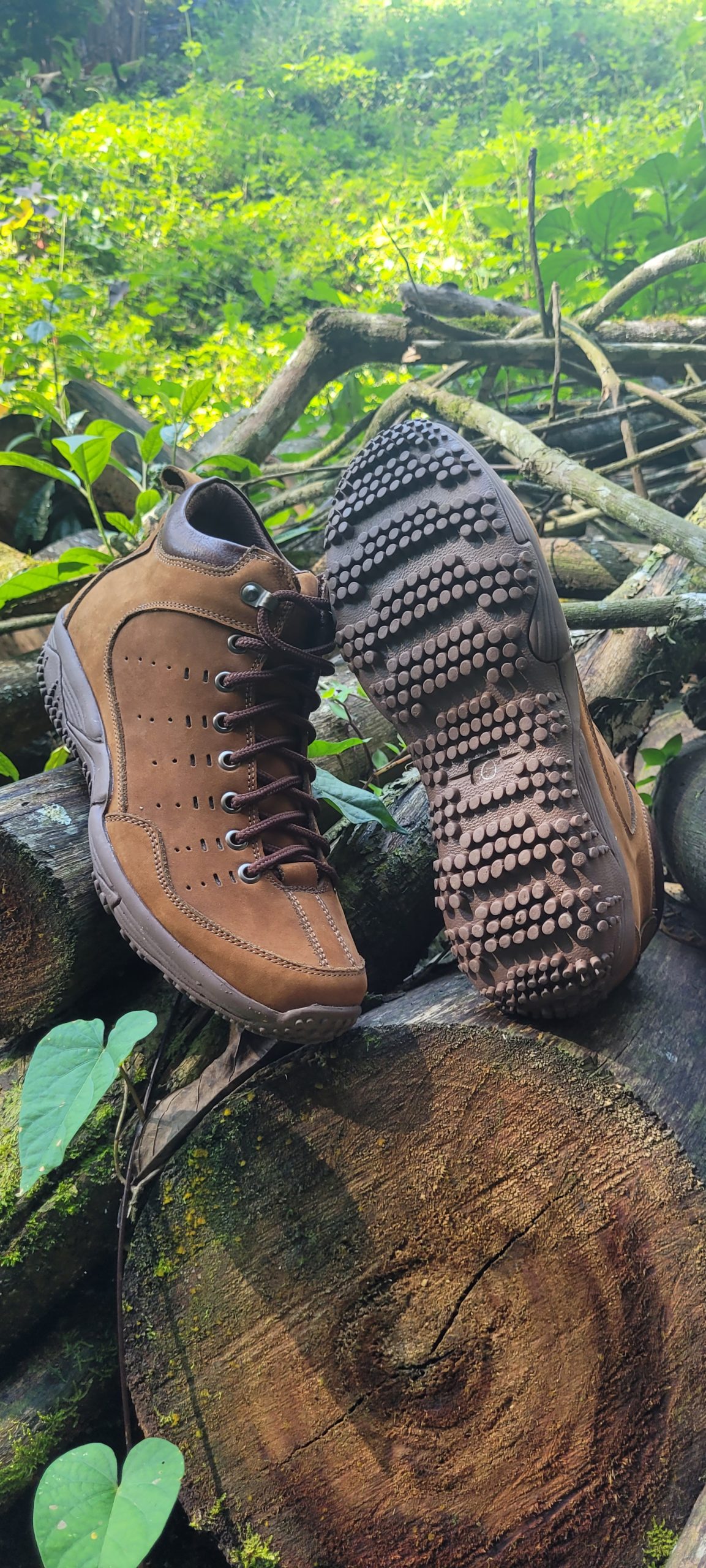 Bota Cuero Hidrofugado - Madera - Imagen 2