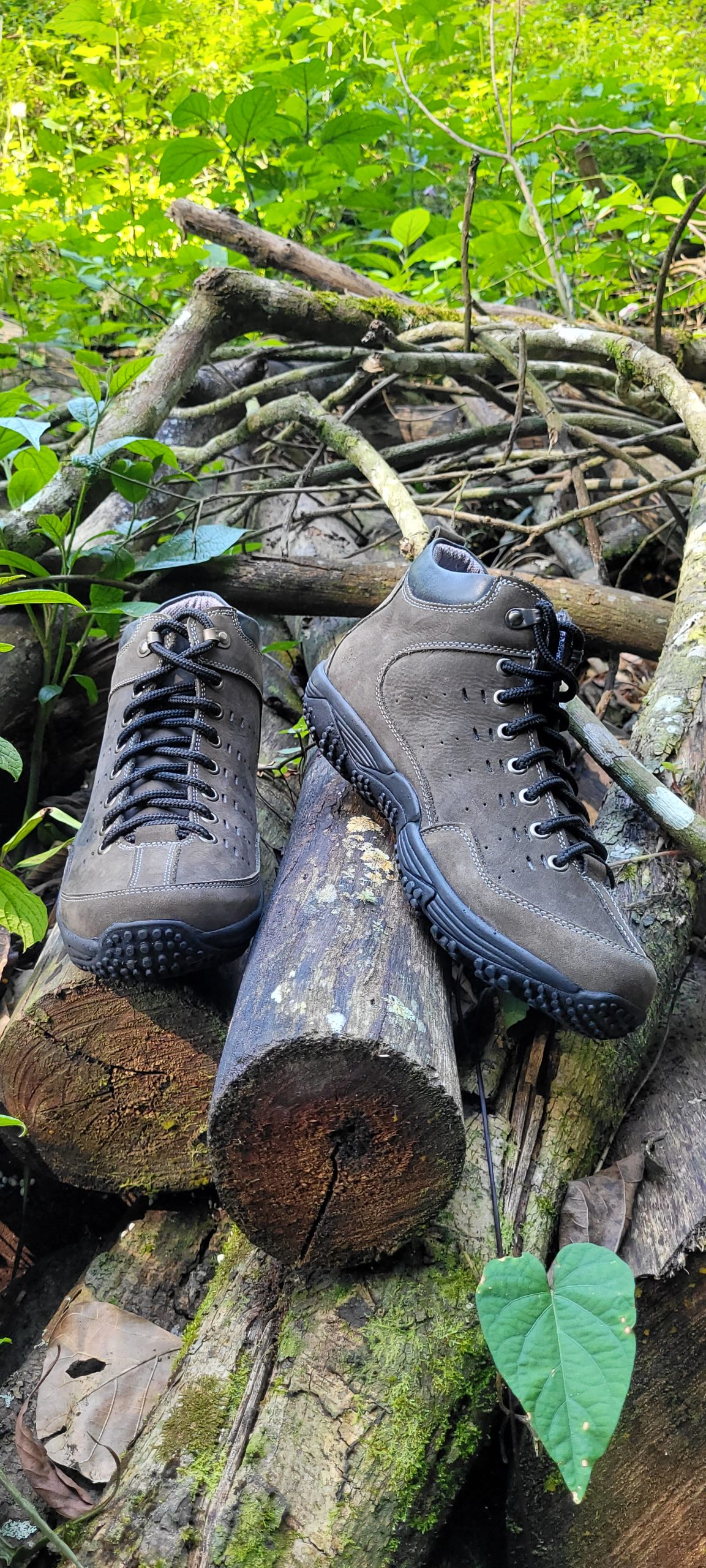 Bota Cuero Hidrofugado - Gris - Imagen 4