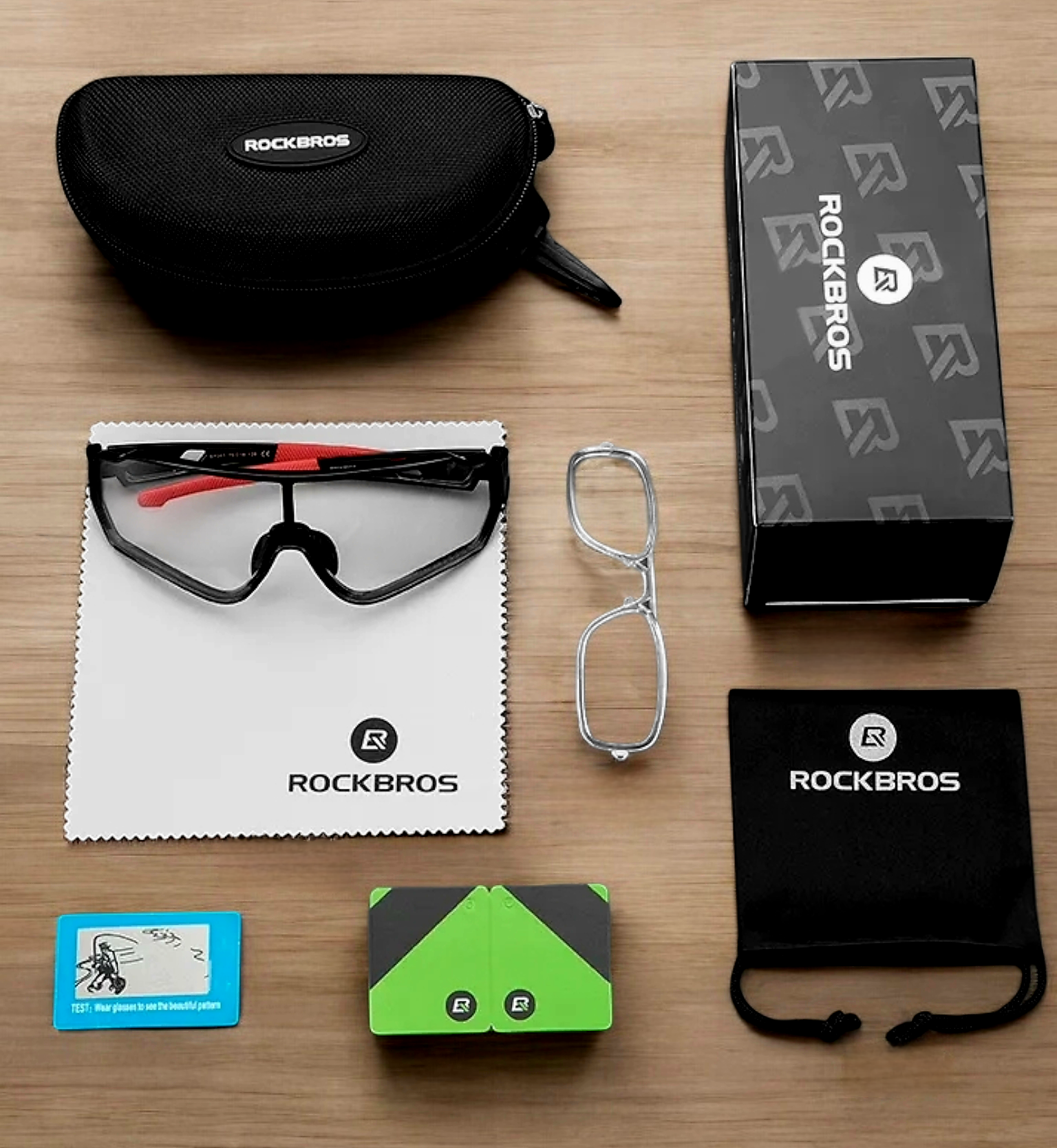Gafas Deportiva Fotocroamtica RockBros - Negro - Imagen 4