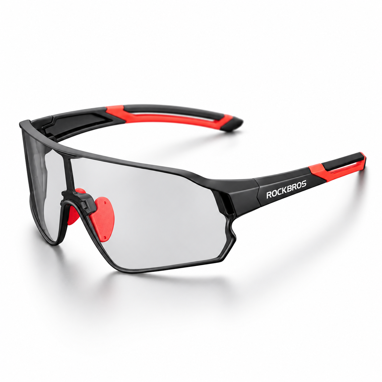 Gafas Deportiva Fotocroamtica RockBros - Negro/Rojo