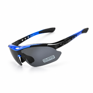 Gafas Deportiva 5 Lentes - Negro/Azul