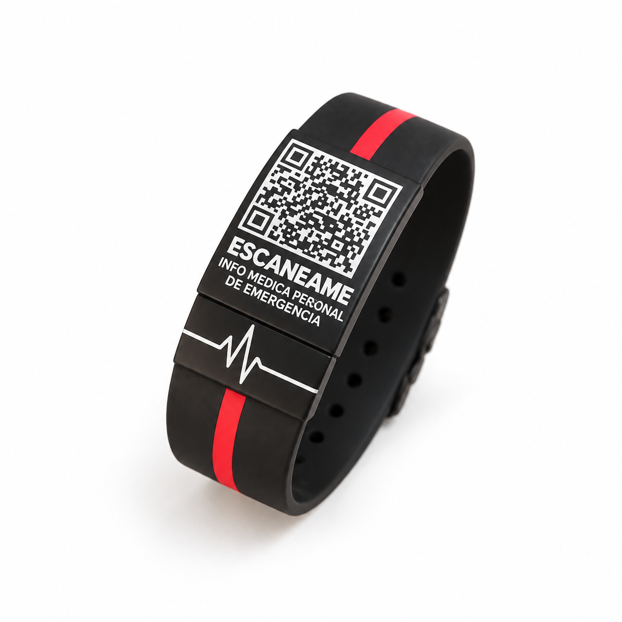 Manilla de Identificación QR para Deportistas